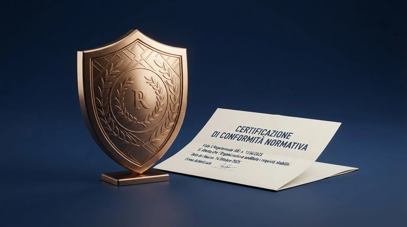 Il logo dell'Agenzia delle Dogane e dei Monopoli accanto a un documento ufficiale di concessione