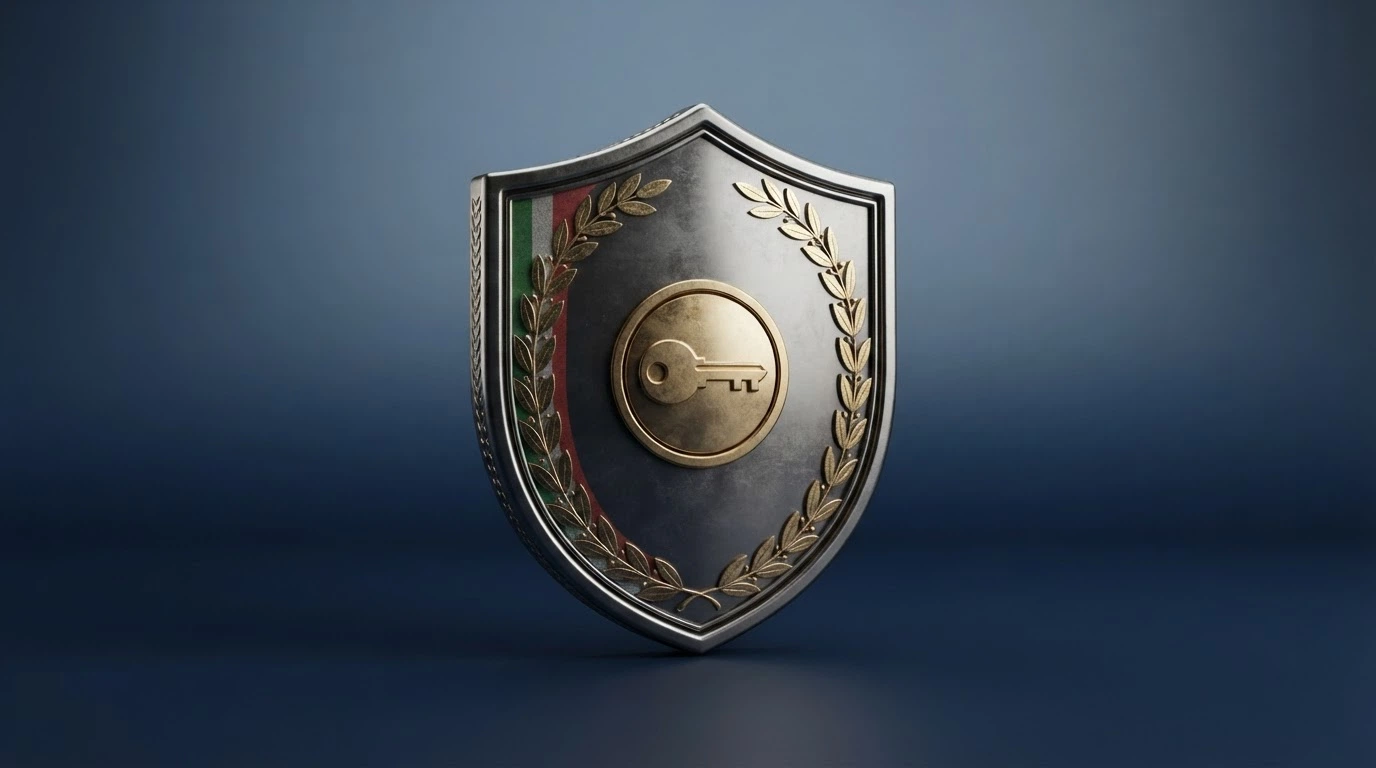 Il logo ADM accanto alla bandiera italiana, su sfondo istituzionale, a rappresentare il mercato regolamentato.
