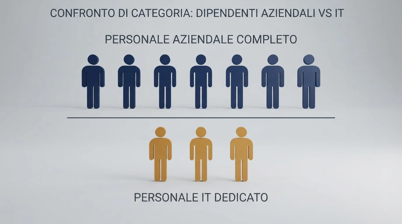 Una tabella stilizzata con due colonne affiancate: a sinistra «Concessionari ADM» con 7 silhouette di tessere, a destra «Piattaforme offshore» con 3 silhouette in un colore diverso