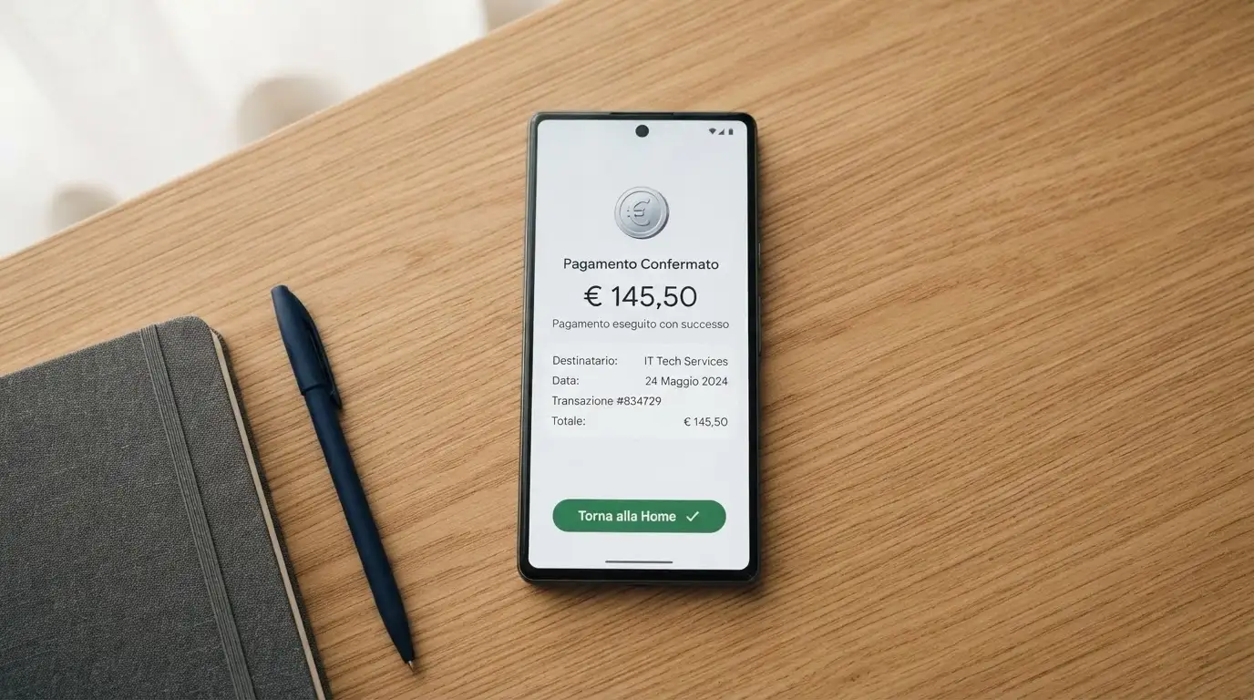 Wallet digitale Litecoin con schermata di invio verso l'indirizzo di deposito di un casinò