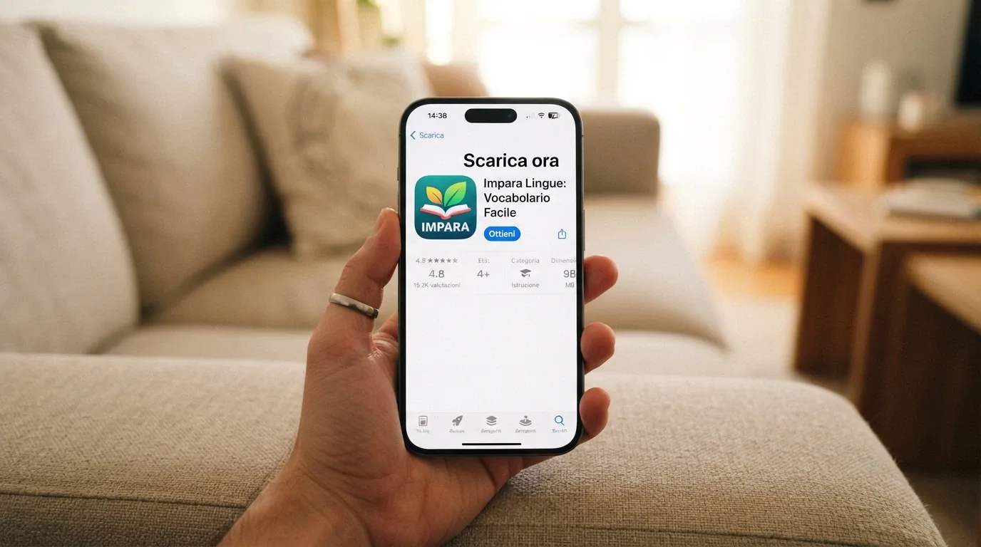 La schermata dell'App Store italiana con la pagina di download di un'app casinò e il pulsante «Ottieni» in evidenza