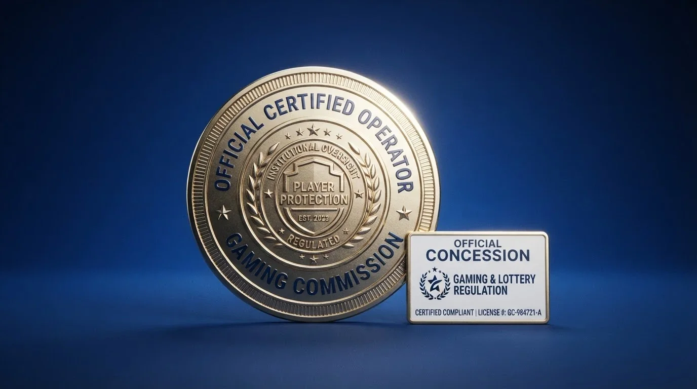 Logo ufficiale dell'Agenzia delle Dogane e dei Monopoli su sfondo istituzionale, affiancato dal bollino «Concessionario ADM» che appare sui siti autorizzati